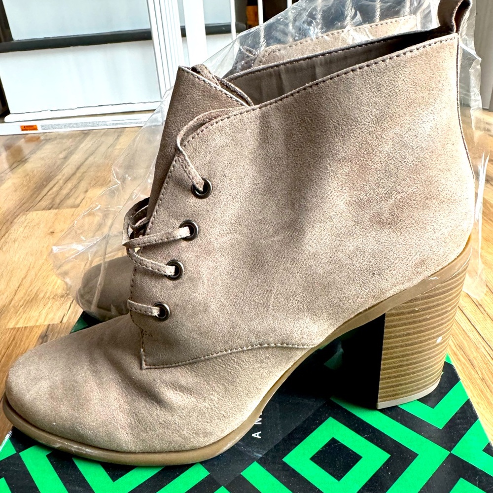 NEW!- Tie Up Ankle Booties